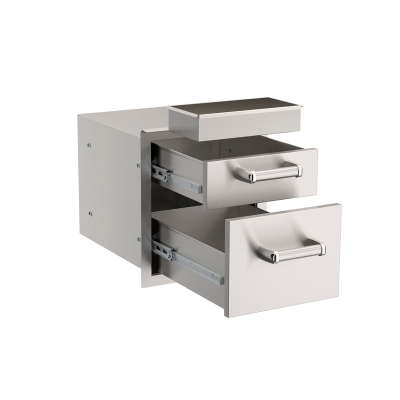 Fire Magic Grills Double Drawer