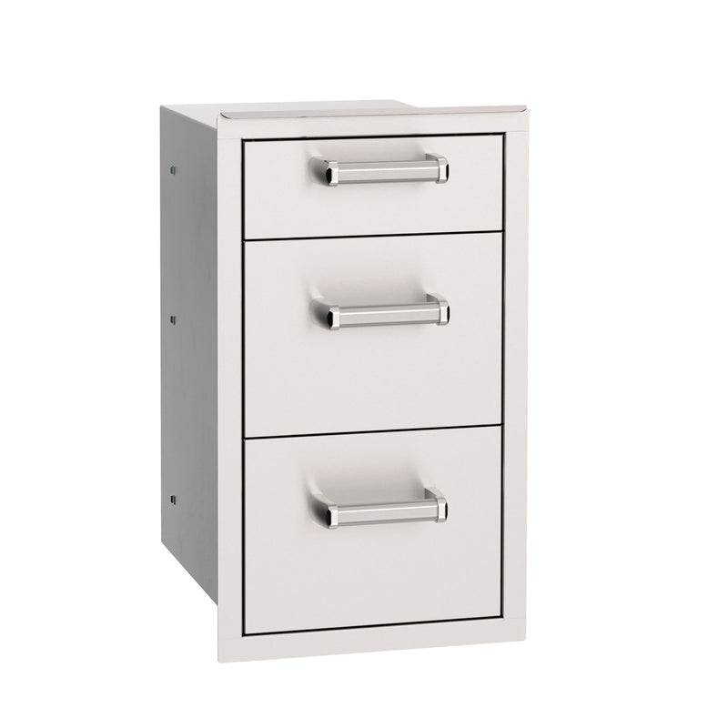 Fire Magic Grills Flush Mounted Triple Drawer