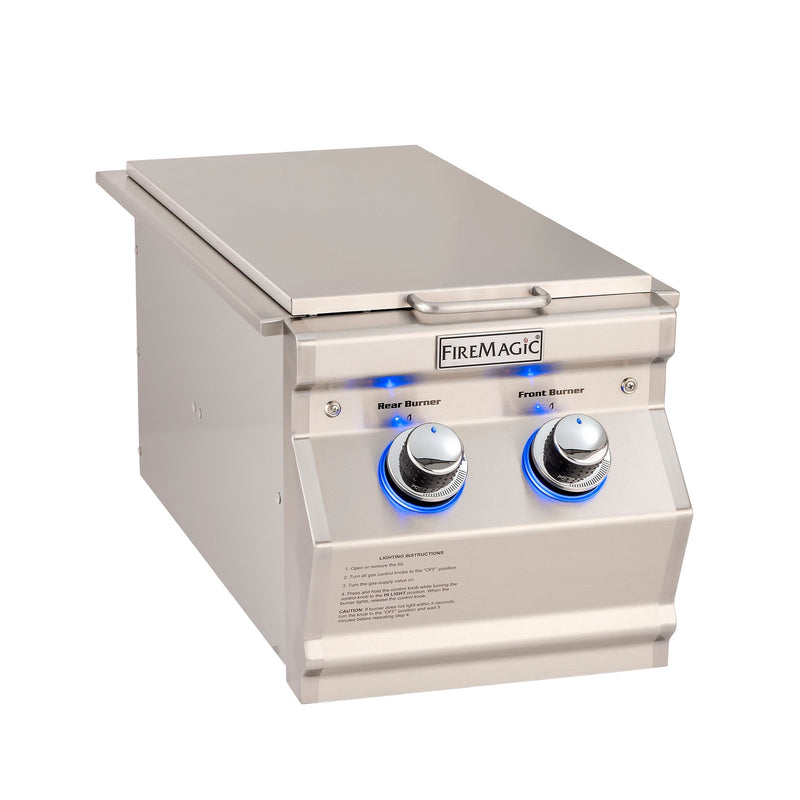 Fire Magic Grills Aurora Double Side Burner In-Built Accessory