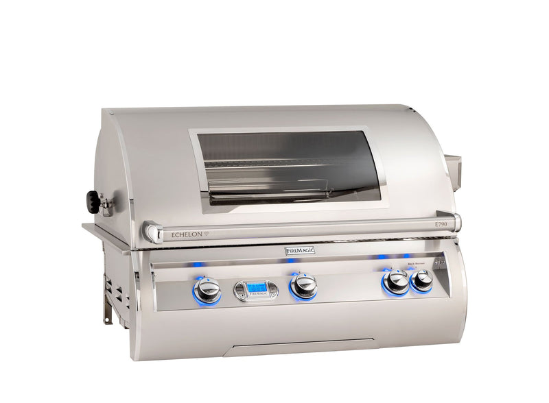 Fire Magic Grills Echelon E790i Built-in Grill With Digital Thermometer and Magic Window